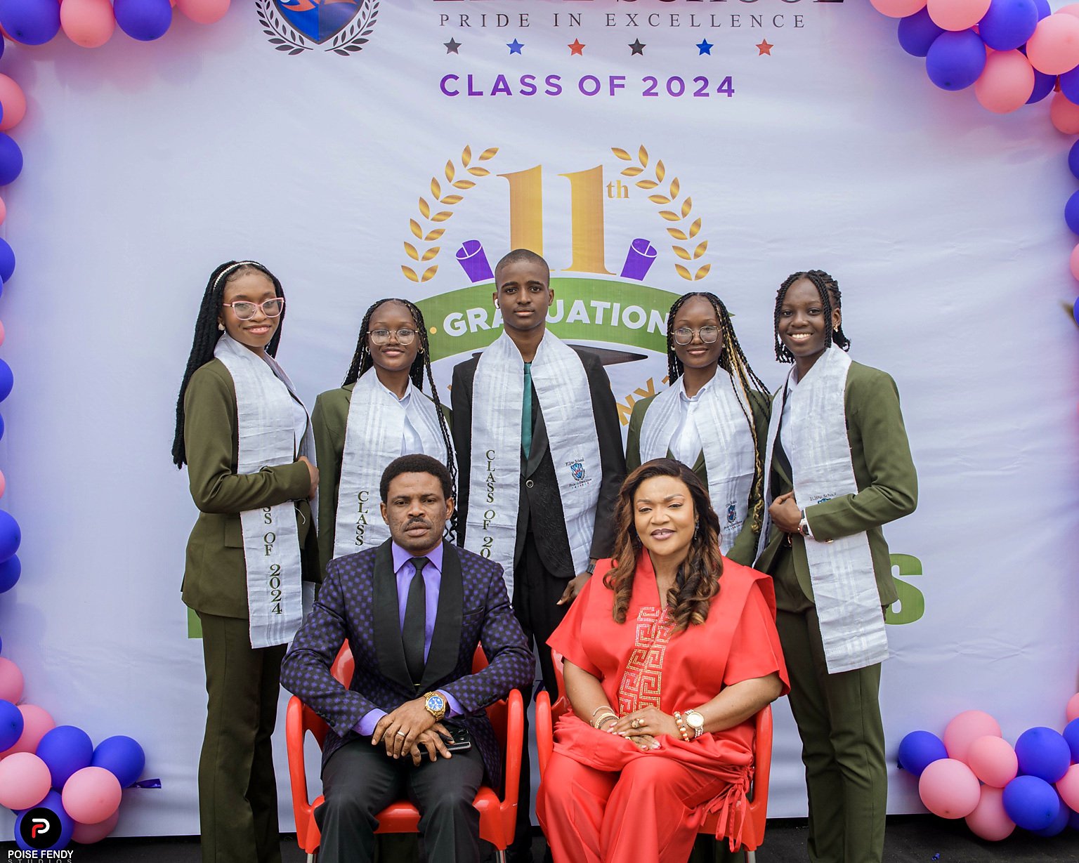 Graduates celebrating together